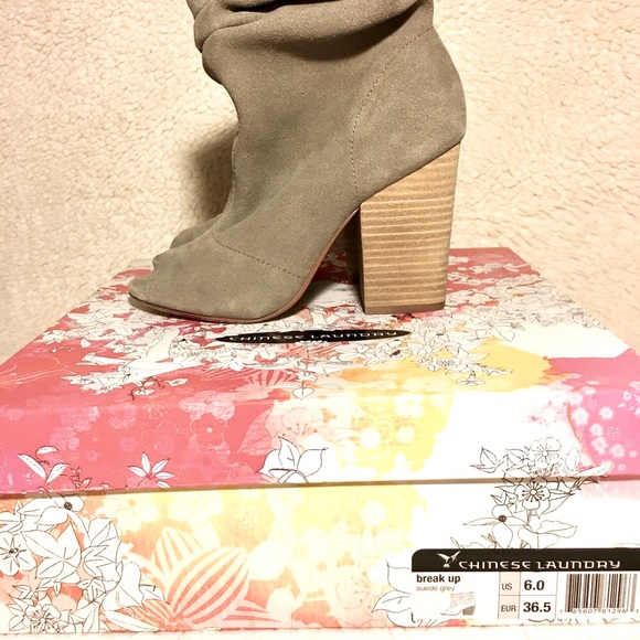 Chinese Laundry Break Up Peep Toe Bootie - Picture 5 of 6